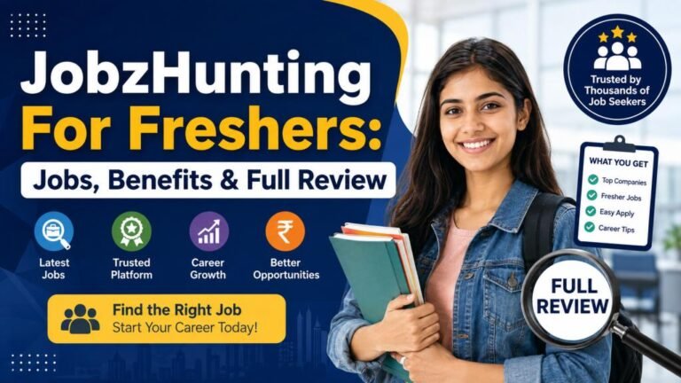 JobzHunting For Freshers