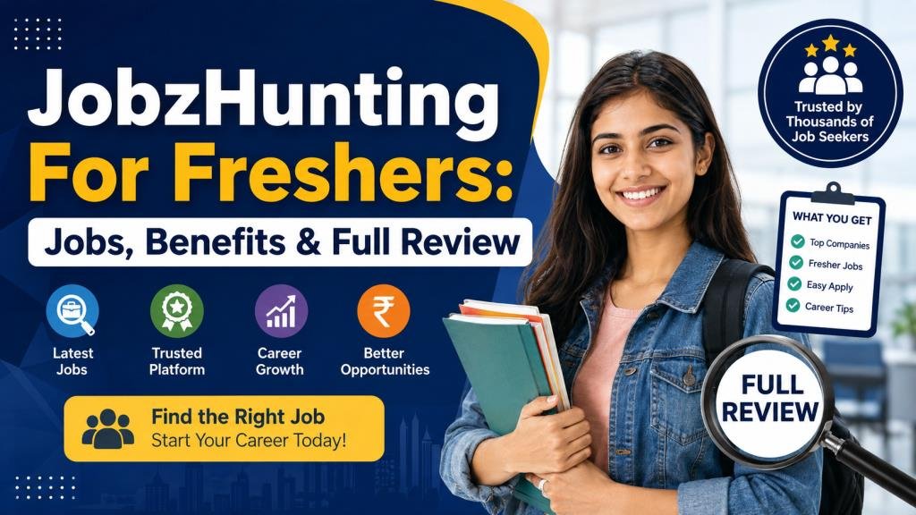 JobzHunting For Freshers