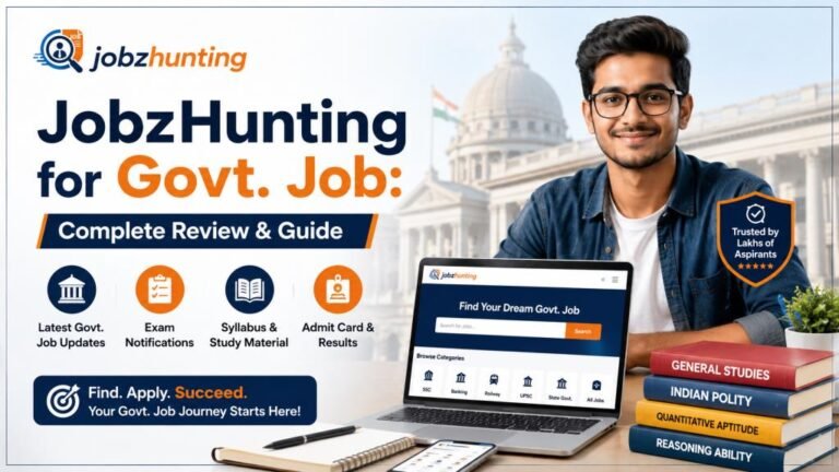 JobzHunting for Govt. Job