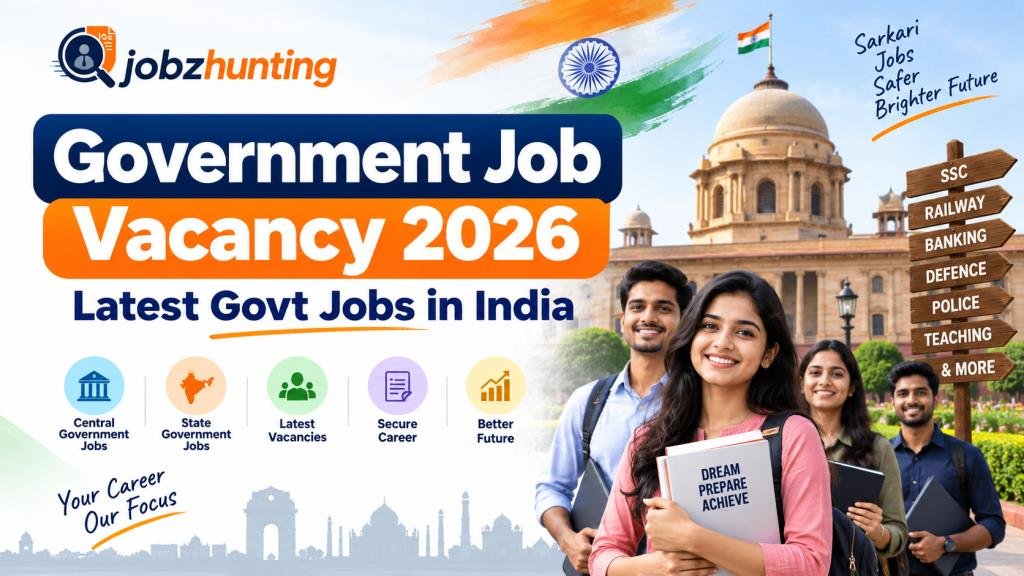 government job vacancy 2026