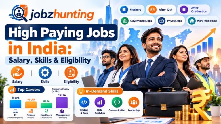 high paying jobs