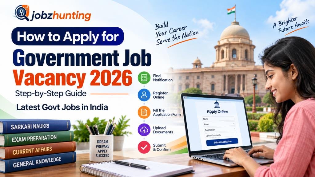 government job vacancy 2026