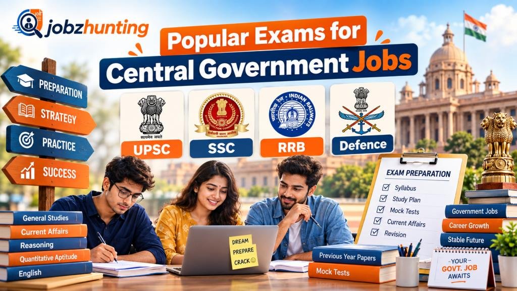 central government jobs