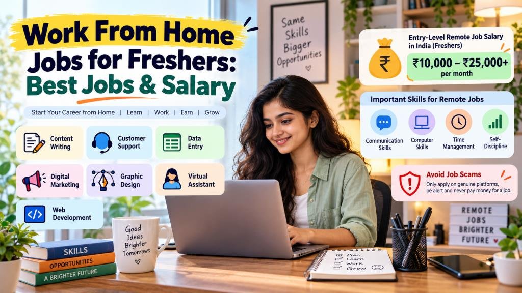 work from home jobs for freshers